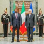Prime Minister Abiy Ahmed and a Ministerial Delegation are currently in Rome, Italy for a working visit which included a meeting with President of Italy, Sergio Mattarella.